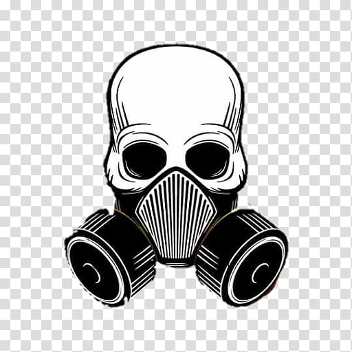 gas mask cartoon drawing