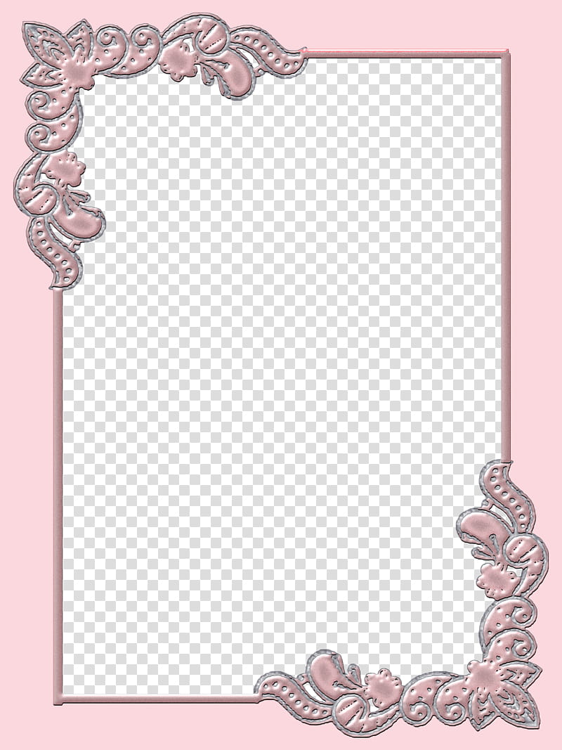 ba, pink frame transparent background PNG clipart