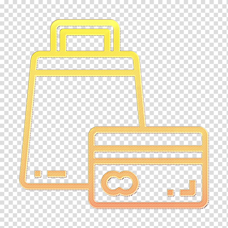 Shopping icon Checkout icon Shopping bag icon, Line, Symbol, Logo, Rectangle transparent background PNG clipart