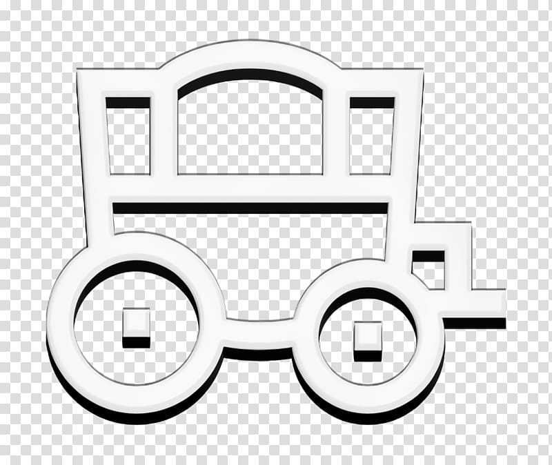 Carriage wheel icon Vehicles and Transports icon Carriage icon, Line, Locomotive transparent background PNG clipart