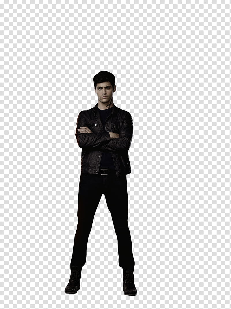 Shadowhunters S, men's black jacket transparent background PNG clipart