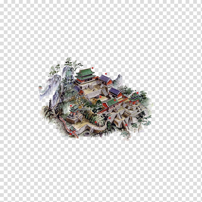 Chinese Architecture, Chinese castles transparent background PNG clipart