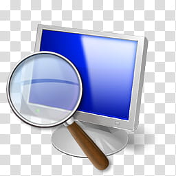 Windows Live For XP, magnifying glass illustration transparent background PNG clipart