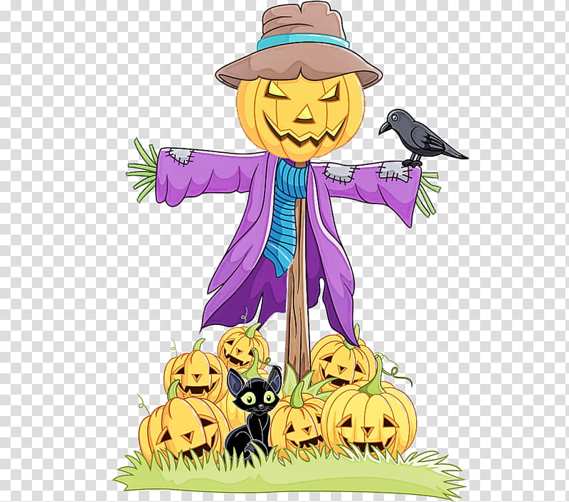 cartoon scarecrow, Cartoon transparent background PNG clipart