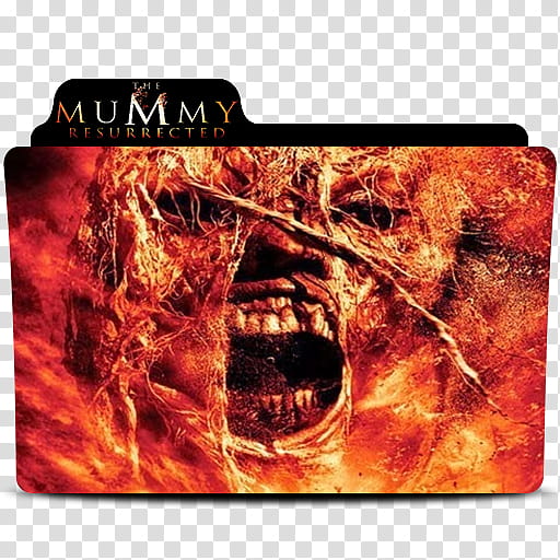 The Mummy Resurrected Folder Icon, The Mummy Resurrected transparent background PNG clipart