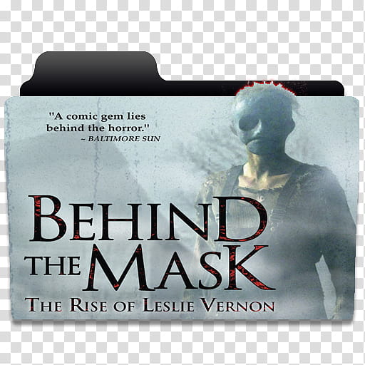Epic  Movie Folder Icon Vol , Behind The Mask The Rise of Leslie Vernon transparent background PNG clipart