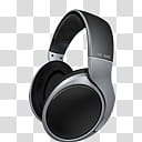 Sound HD, gray and black wireless headphones illustration transparent background PNG clipart