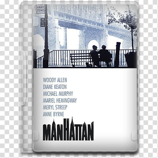 Movie Icon Mega , Manhattan, Manhattan DVD case cover transparent background PNG clipart