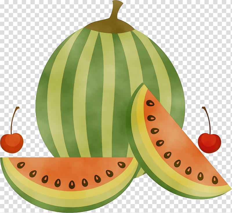 Watermelon, Watercolor, Paint, Wet Ink, Fruit, Cucumber Gourd And Melon Family, Plant, Citrullus transparent background PNG clipart