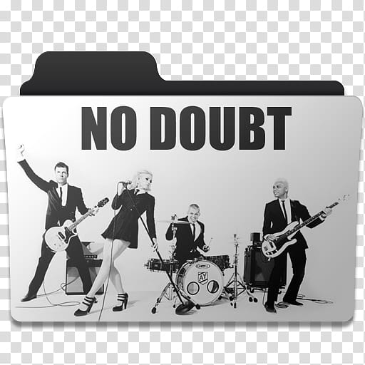 Music Folder , No Doubt folder icon transparent background PNG clipart