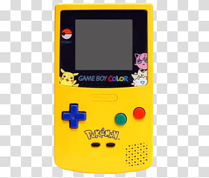 Photo Game Console Icons, GameboyColorPockemon 256 1 transparent background PNG clipart thumbnail