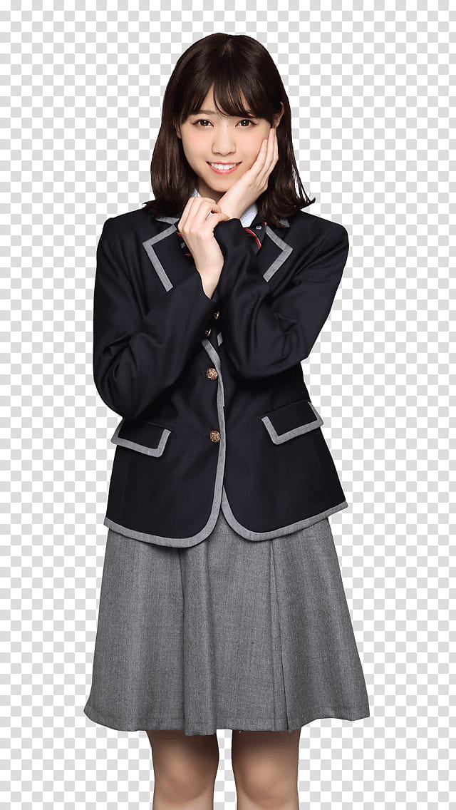 Nogizaka Nishino Nanase P transparent background PNG clipart