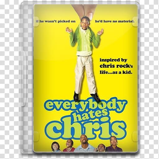 TV Show Icon Mega , Everybody Hates Chris, Everybody Hates Chris movie poster illustration transparent background PNG clipart