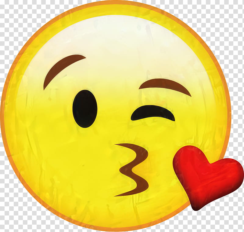 Heart Emoji, Emoticon, Smiley, Sticker, Text Messaging, Air Kiss, Pictogram, Face transparent background PNG clipart
