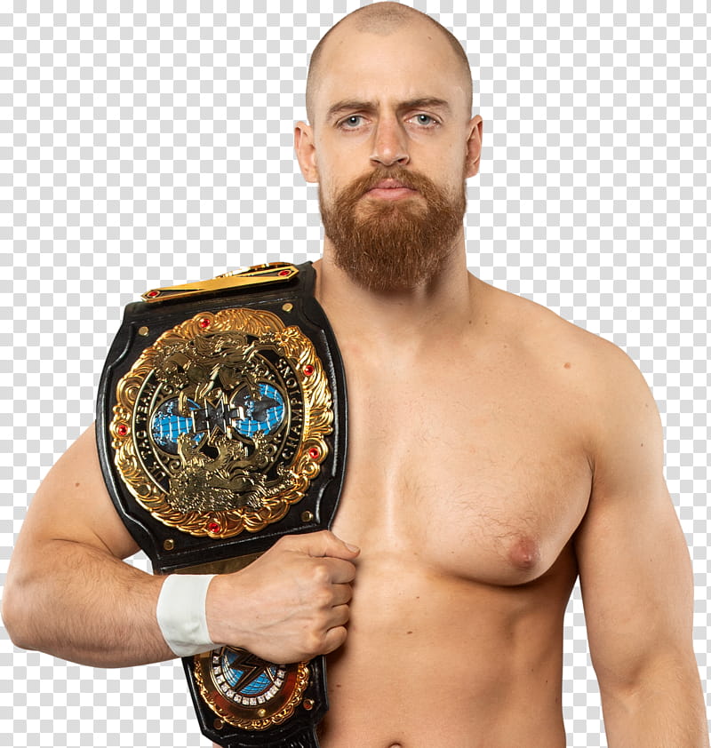 Zack Gibson NXT UK Tag Team Champion  NEW transparent background PNG clipart