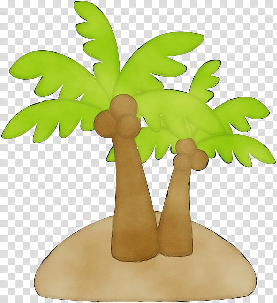 Coconut Tree Drawing, Watercolor, Paint, Wet Ink, Cartoon, Swimming Pools, Beach, Hawaii transparent background PNG clipart