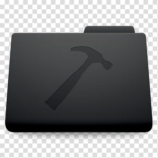 ALUMI Black, black repair folder transparent background PNG clipart