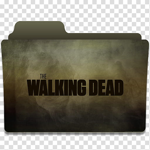 Ironisk tøve aflivning The Walking Dead Folder Icon, TWD transparent background PNG clipart |  HiClipart