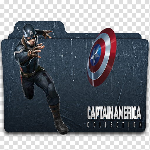 Captain America Folder Icon , Captain America Collection II transparent background PNG clipart