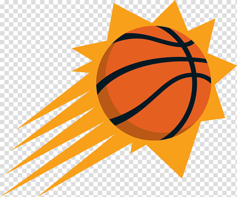 Boston Celtics Logo, Talking Stick Resort Arena, Phoenix Suns, Nba, Basketball, Deandre Ayton, Yellow, Orange transparent background PNG clipart