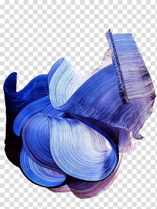 blue paint stroke transparent background PNG clipart