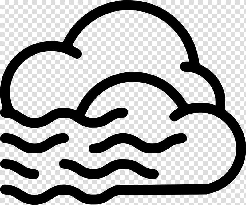 Rain Cloud, Drawing, Hail, Fog, Logo, White, Line, Blackandwhite transparent background PNG clipart