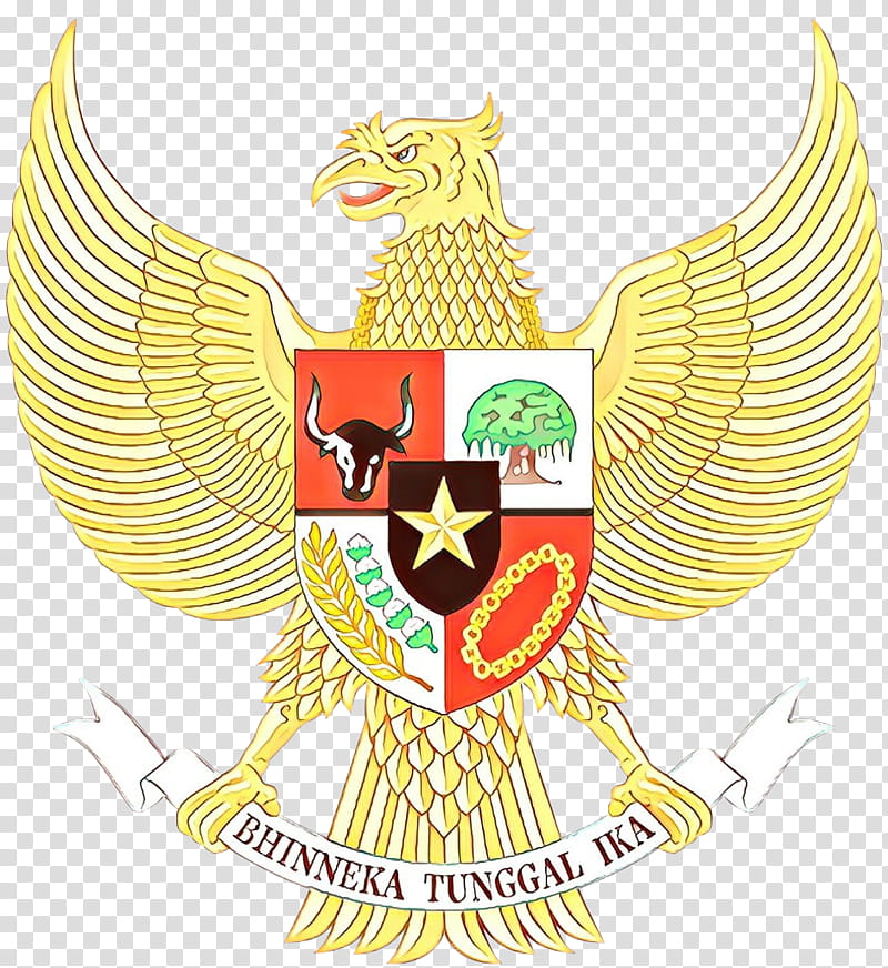 Logo Garuda Indonesia, National Emblem Of Indonesia, Pancasila, Constitution Of Indonesia, Government Of Indonesia, Emblem Of Thailand, Crest, Symbol transparent background PNG clipart