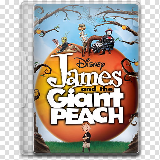 Movie Icon Mega , James and the Giant Peach, Disney James and the Giant Peach transparent background PNG clipart