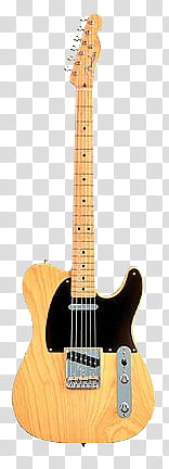 Fenders Guitars, brown and black electric guitar transparent background PNG clipart