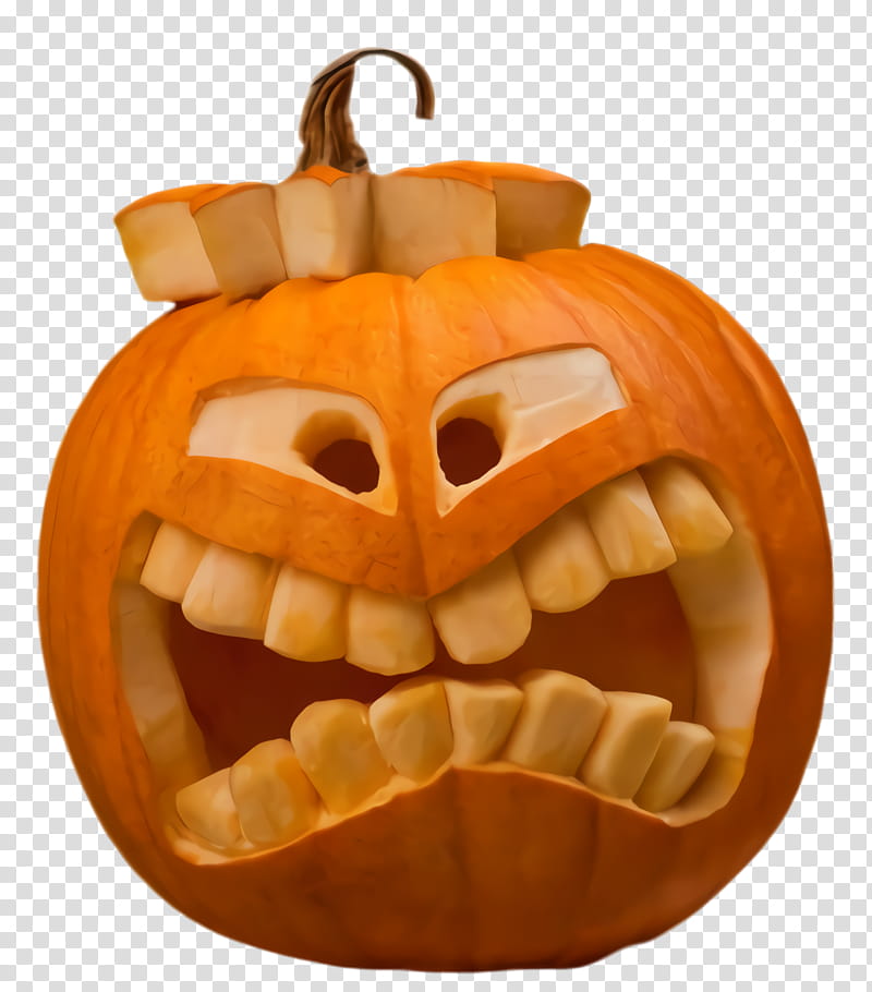 Jack-o'-lantern, Calabaza, Jackolantern, Pumpkin, Orange, Carving, Cucurbita, Fruit transparent background PNG clipart