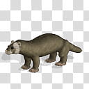 Spore creature Ferret , grey animal illustration transparent background PNG clipart