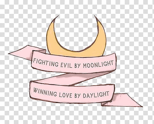 fighting evil by moonlight text overlay transparent background PNG clipart