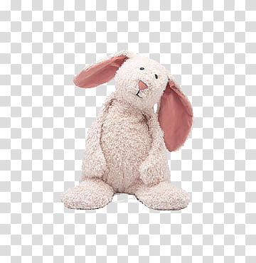 live in colors s, white rabbit plush toy transparent background PNG clipart