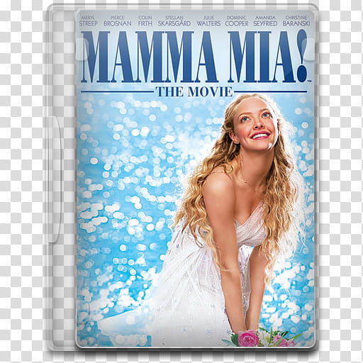 Movie Icon Mega , Mamma Mia!, Mamma Mia! DVD case transparent background PNG clipart