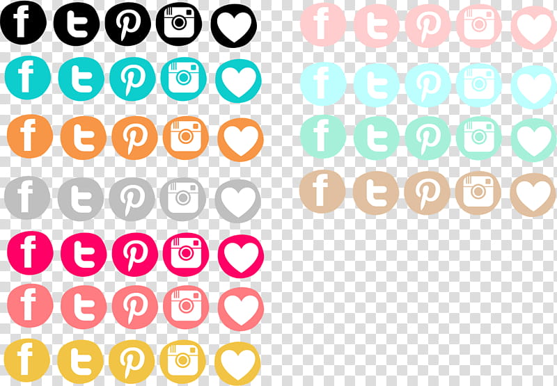 Para Portadas De Youtube Chicas Twitter Facebook And Instagram Logos Transparent Background Png Clipart Hiclipart