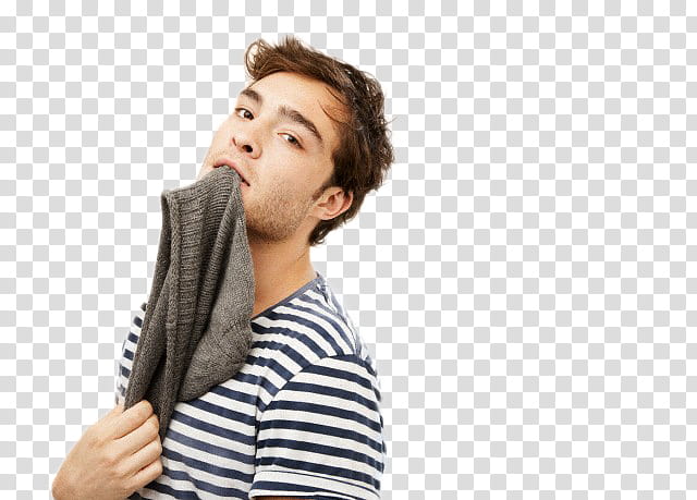 Ed Westwick, gray scaft transparent background PNG clipart