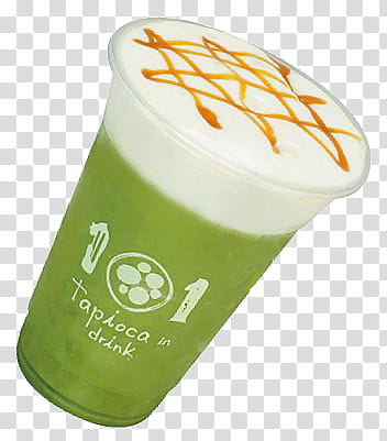 cup of green cold beverage at Tapioca in Drink transparent background PNG clipart