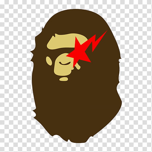 SWAG O D Brand Icon Set , Bape, monkey illustration transparent background PNG clipart