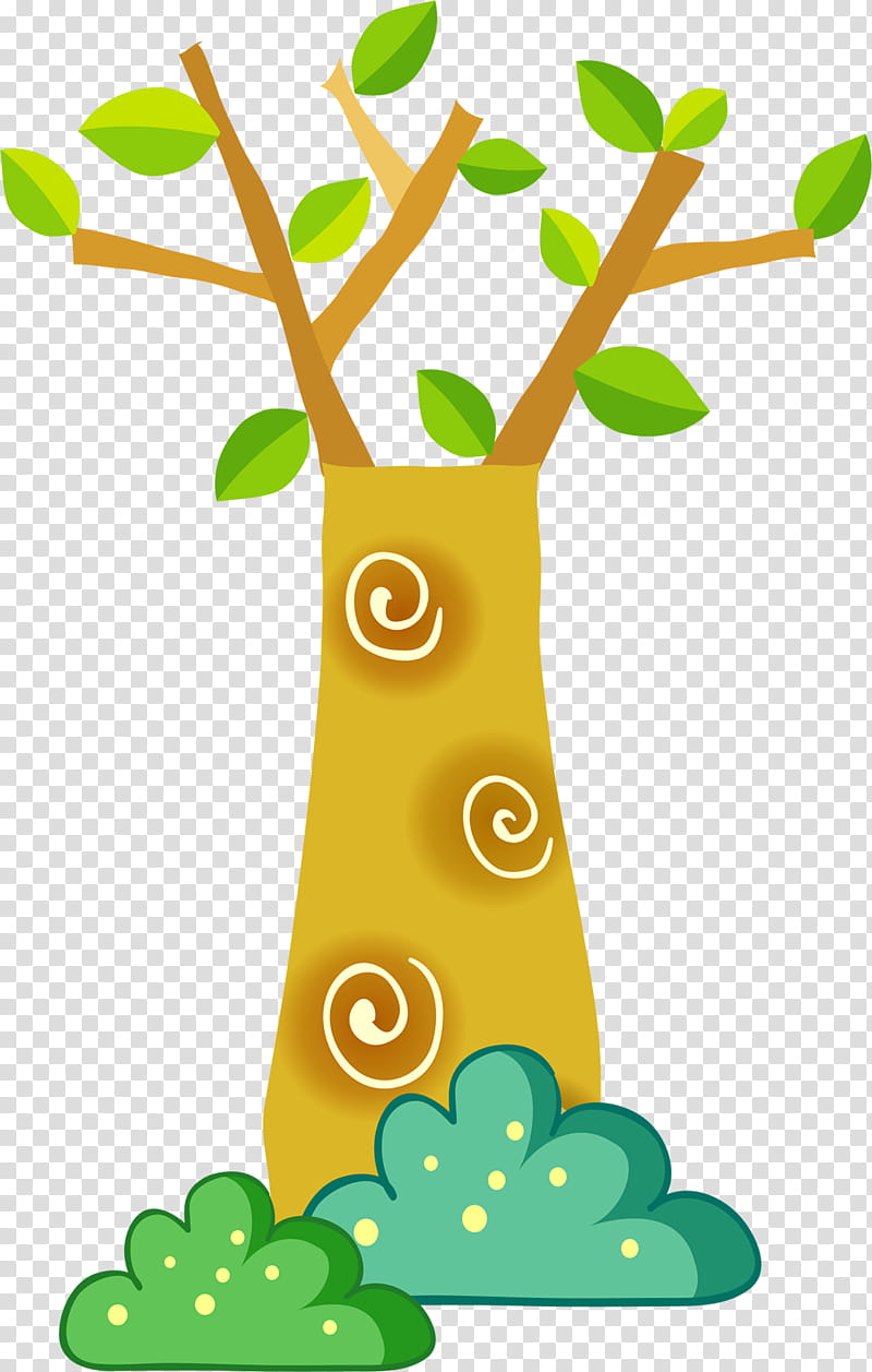 Yellow Abstract, Branch, Tree, Abstraction, Cartoon, Abstract Syntax Tree, Abstract Art, Green transparent background PNG clipart