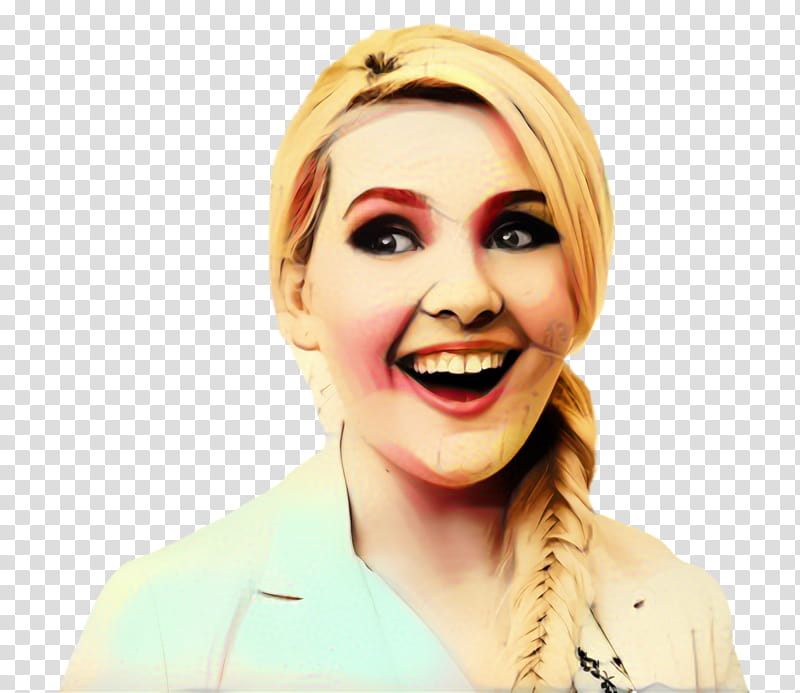 Happy Face, Abigail Breslin, Zombieland, Actress, Singer, Hair Coloring, Smile, Blond transparent background PNG clipart