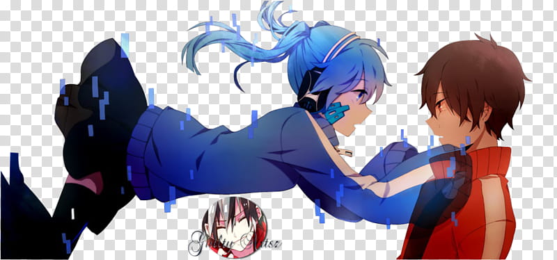 Kisaragi Shintaro and Enomoto Takane render transparent background PNG clipart