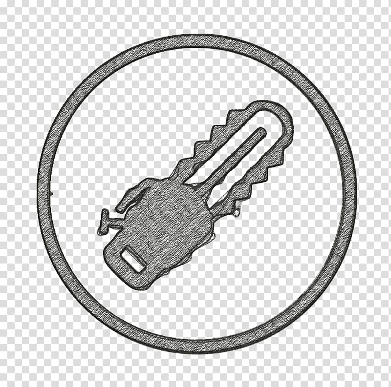 building icon chainsaw icon construction icon, Diy Icon, Tool Icon, Lock, Pipe Wrench, Padlock transparent background PNG clipart