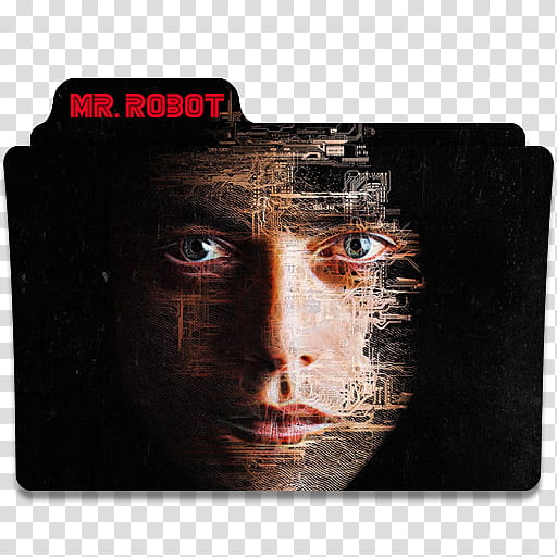 Mr Robot Folder Icon, Mr. Robot () transparent background PNG clipart