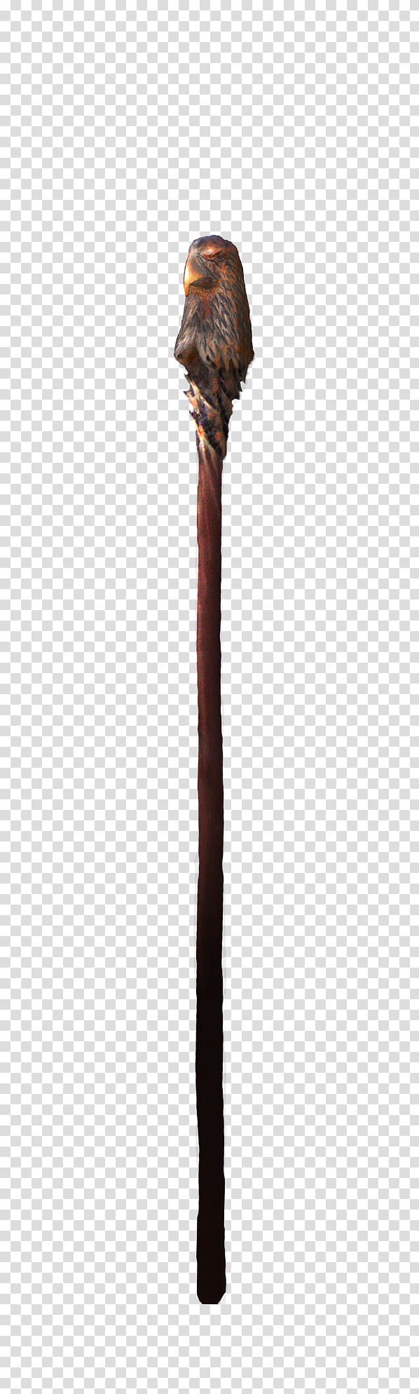 Wizard Staff , brown stick transparent background PNG clipart