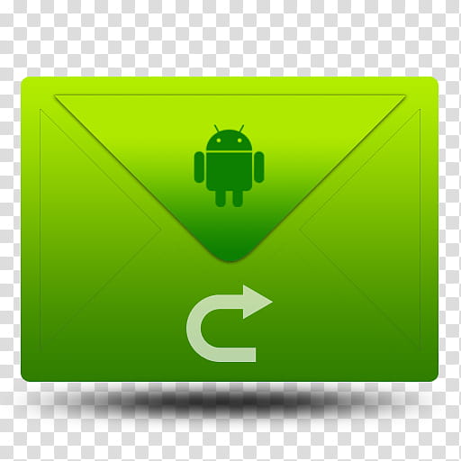 Android Green Icons, Sms-Drafts transparent background PNG clipart