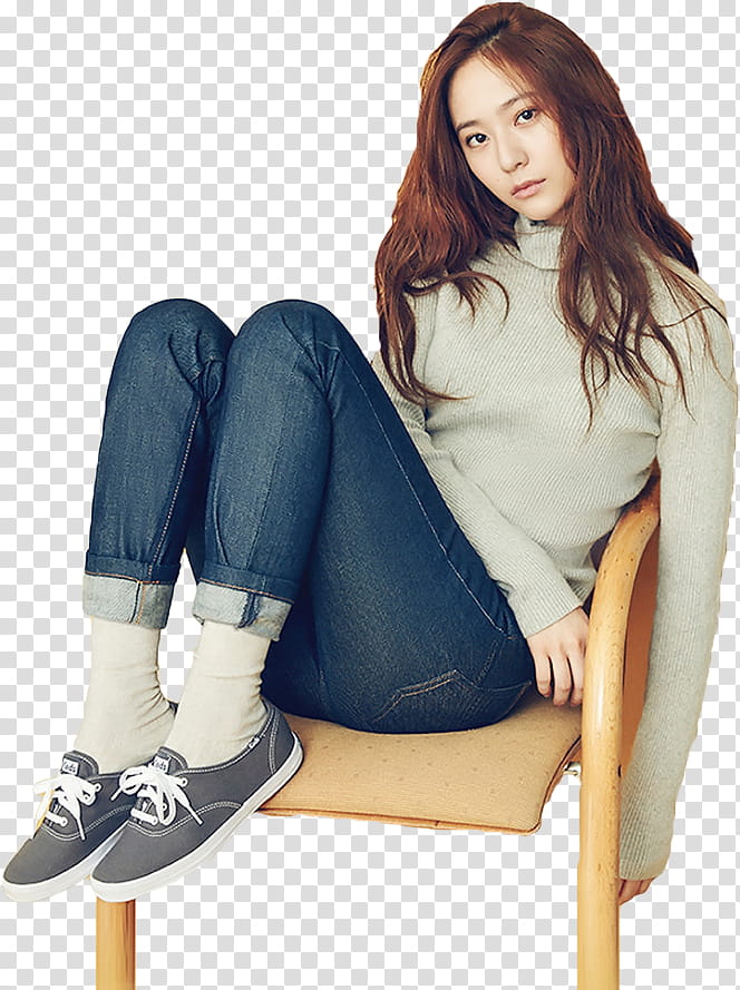 Krystal F x Keds Korea transparent background PNG clipart