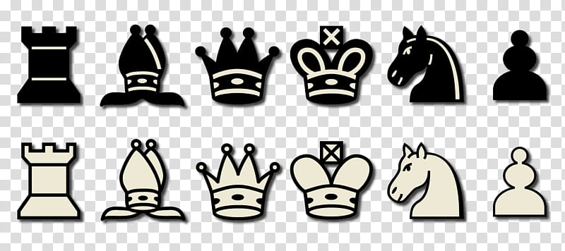 Chess pieces clipart. Free download transparent .PNG