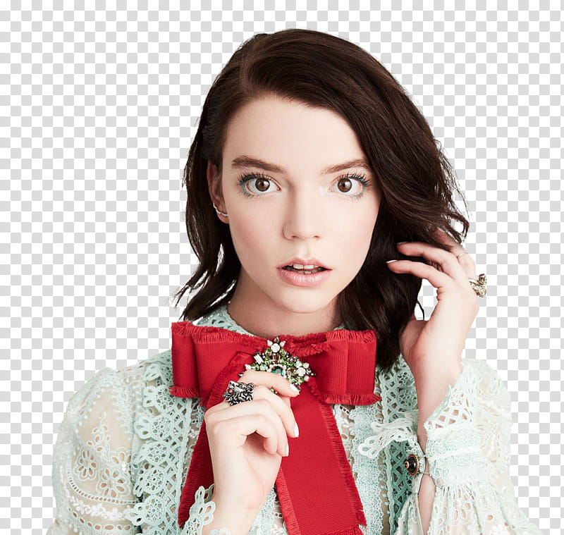 Anya Taylor Joy,  transparent background PNG clipart