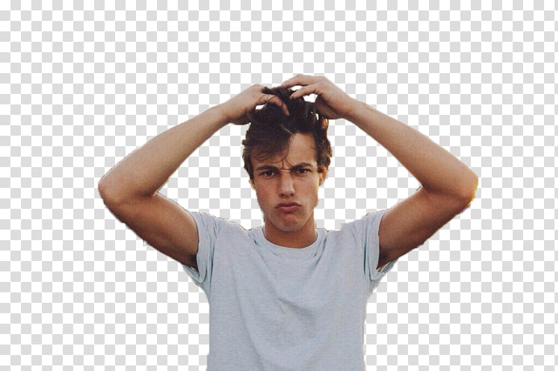 Cameron Dallas , () transparent background PNG clipart