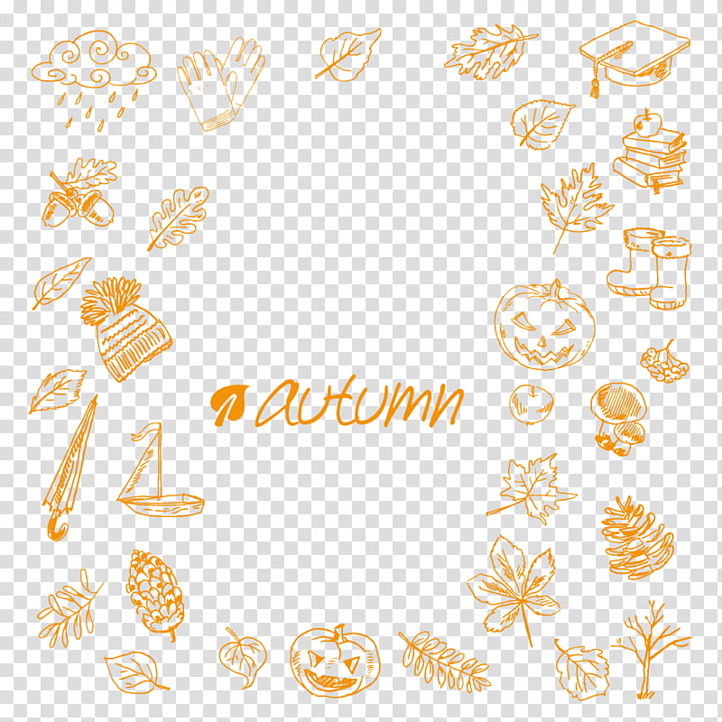 Halloween Poster, Autumn, Stroke, Halloween , Yellow, Text, Pumpkin, Line transparent background PNG clipart